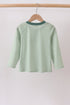 Teal Stripe Pocket top