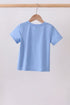 Blue Crocodile Applique Top