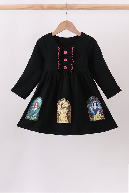 black-princess-bamboo-dress-sophias-styleDress-1