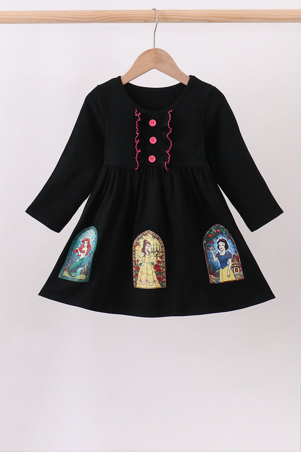 black-princess-bamboo-dress-sophias-styleDress-1