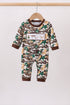 Camouflage Hunting Embroidered Romper