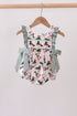 Sage Mallard French Knot Ruffle Bubble