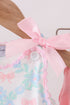 Pink Floral Bow Print Bloomer Set