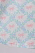 Pink Floral Bow Print Dress