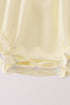 Cream smocked bubble