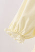 Cream smocked mom dress