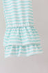 Yellow Apple Crayon Embroidered Ruffle Pants Set