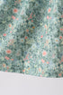 Green Floral Smocked Dress