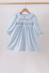 Lavender Floral Smocked Dress