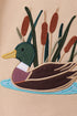 Camouflage duck applique pants set