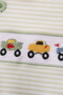 Monster truck embroidery stripe bubble