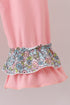Mint Chicken Applique Ruffle Pants Set