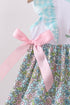 Mint Chicken Applique Ruffle Pants Set