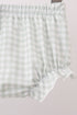 Green Sunflower Applique Ruffle Bloomer Set