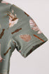 Green Hunting Bamboo Romper