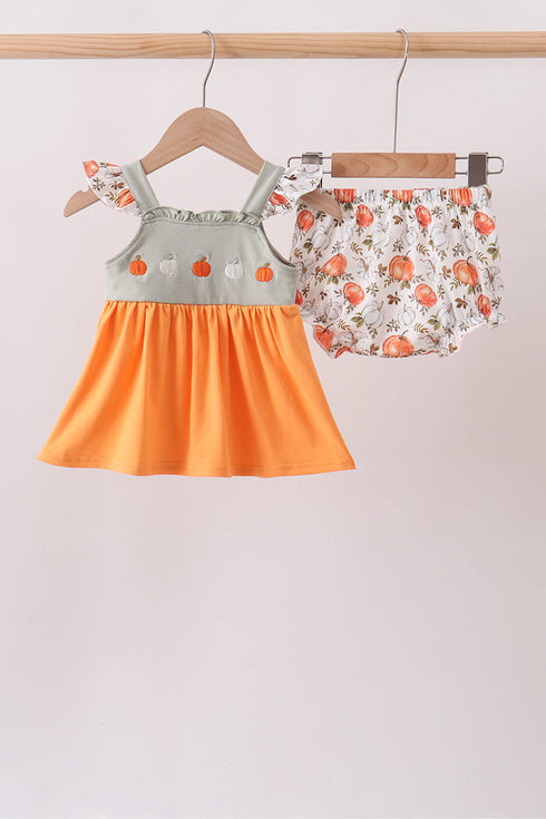 orange-pumpkin-embroidery-ruffle-bloomer-set-sophias-stylebaby-1