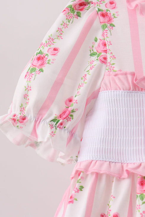 pink-pumpkin-embroidery-ruffle-shorts-set-sophias-style-5