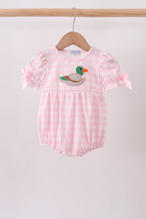 pink-mallard-applique-gingham-bubble-sophias-stylebaby-1