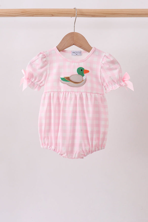 pink-mallard-applique-gingham-bubble-sophias-stylebaby-1