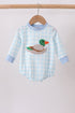 blue-mallard-applique-gingham-bubble-sophias-stylebaby-1