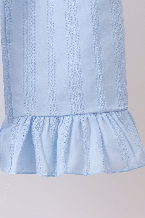 blue-jacquard-lace-ruffle-pants-set-sophias-style-3