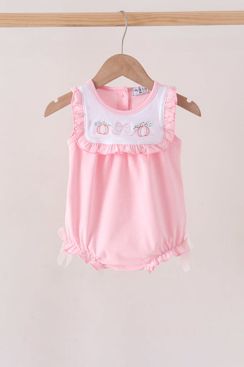 pink-pumpkin-bow-embroidery-ruffle-bubble-sophias-stylebaby-1