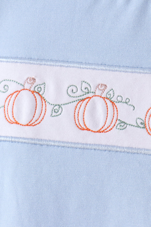 blue-pumpkin-embroidery-gingham-shorts-set-2-sophias-style-2