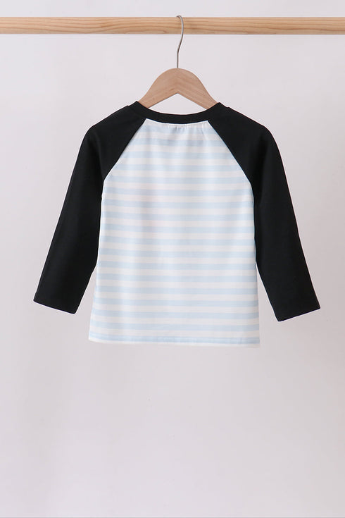 black-spider-embroidery-pocket-stripe-top-sophias-style-5