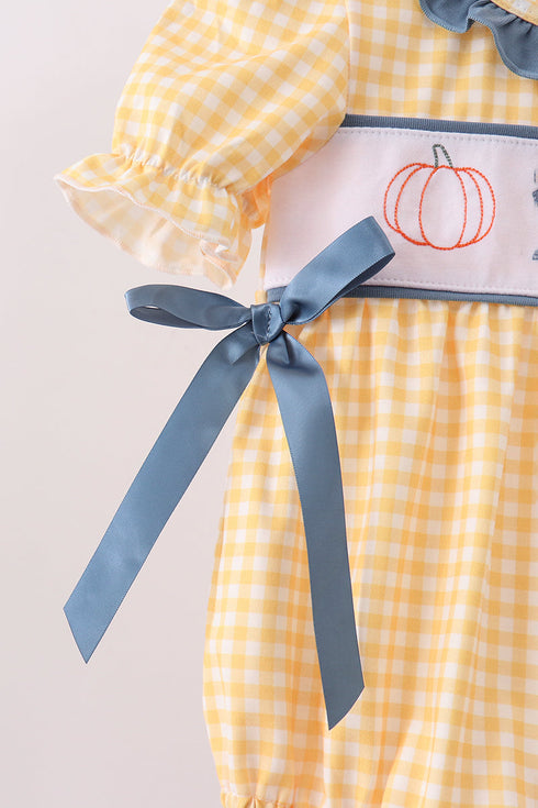 mustard-pumpkin-embroidery-ruffle-gingham-bubble-sophias-style-4