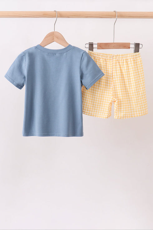 blue-pumpkin-embroidery-gingham-shorts-set-sophias-style-5