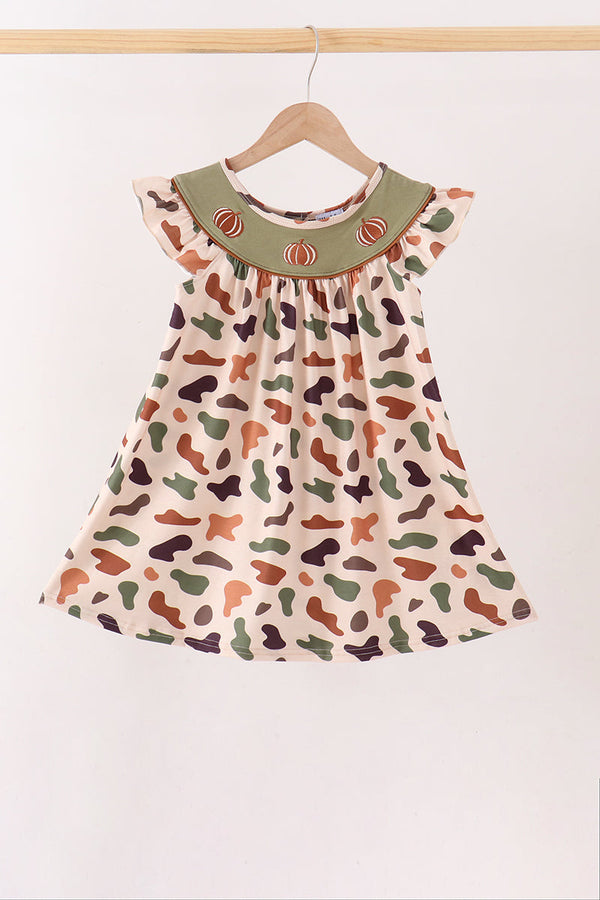 camouflage-pumpkin-embroidery-ruffle-dress-sophias-styleDress-1