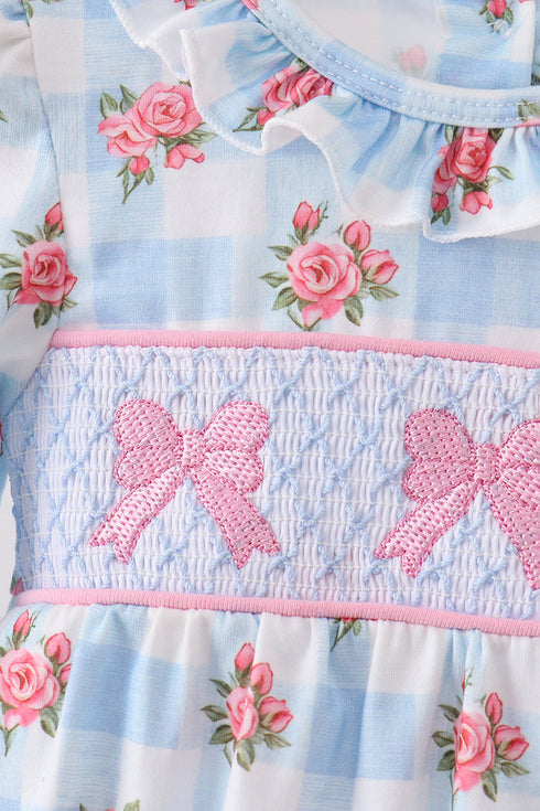 blue-bow-smocked-floral-gingham-bubble-sophias-style-2