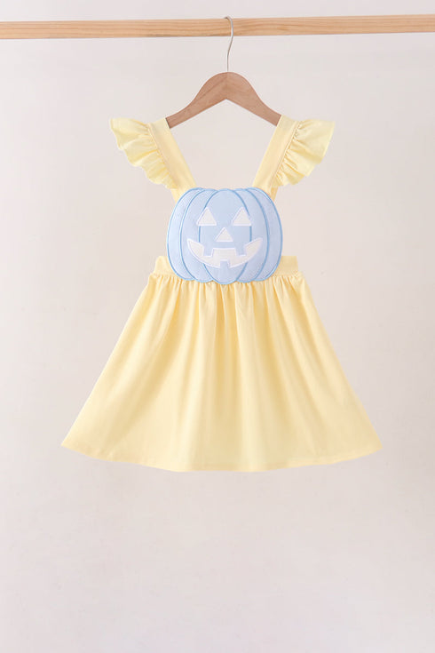 cream-jack-o-lantern-applique-ruffle-dress-sophias-styleDress-1