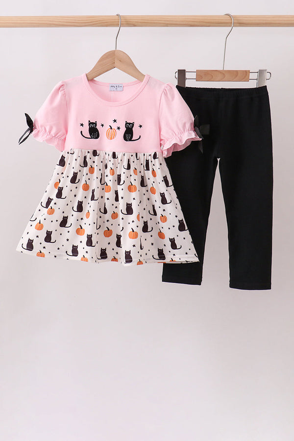 pink-pumpkin-cat-embroidery-pants-set-sophias-styleSet-1