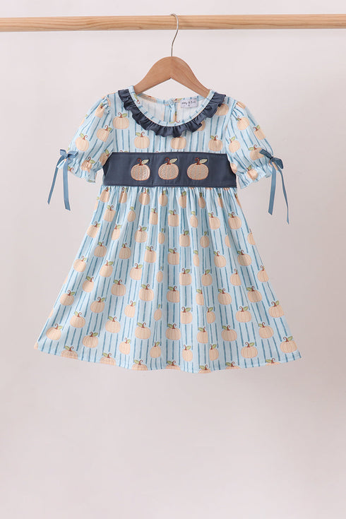 blue-pumpkin-embroidery-ruffle-dress-1-sophias-styleDress-1