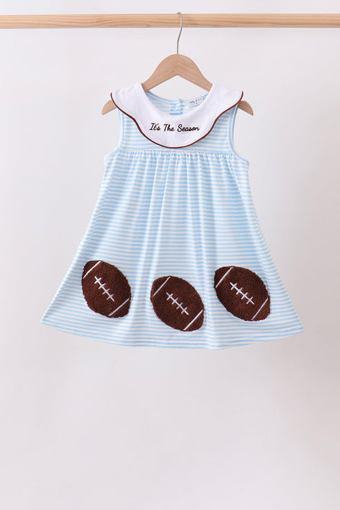 blue-stripe-football-french-knot-dress-sophias-styleDress-1