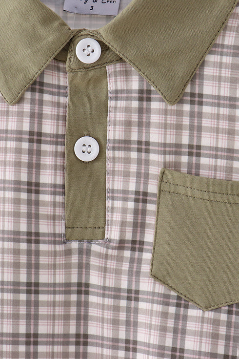 oat-olive-plaid-button-shirt-sophias-style-2