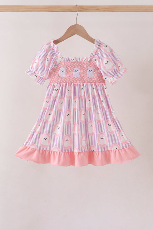 purple-ghost-smocked-ruffle-dress-sophias-styleDress-1