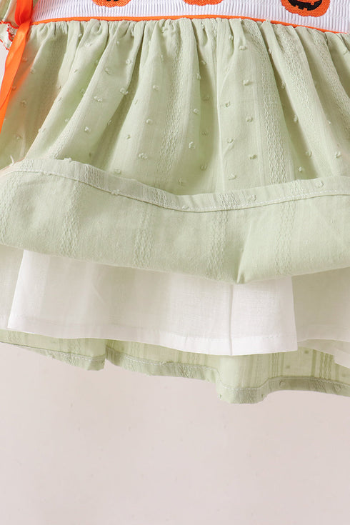 green-pumpkin-smocked-ruffle-shorts-set-sophias-style-4