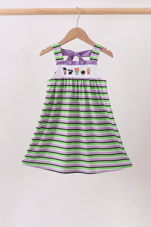 purple-witch-embroidery-bow-stripe-dress-sophias-styleDress-1