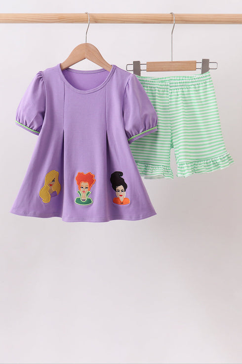 purple-witch-applique-stripe-ruffle-shorts-set-sophias-styleSet-1