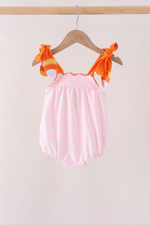 pink-gingham-candy-corn-bubble-sophias-stylebaby-1