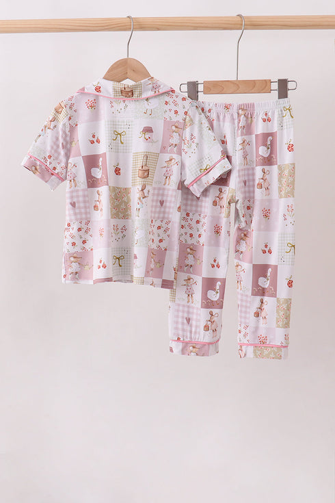 pink-goose-bow-checkered-bamboo-pajama-set-sophias-style-6