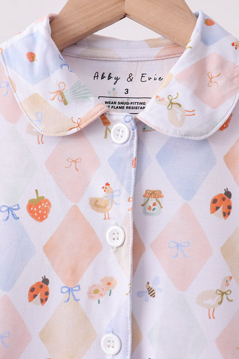 blue-chicken-bow-bamboo-pajama-pants-set-sophias-style-2