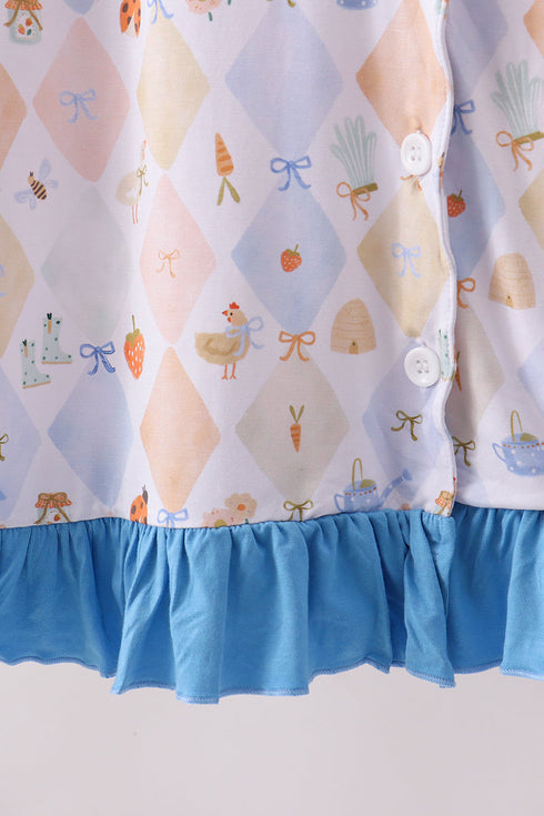blue-chicken-bow-bamboo-mom-pajama-pants-set-sophias-style-3