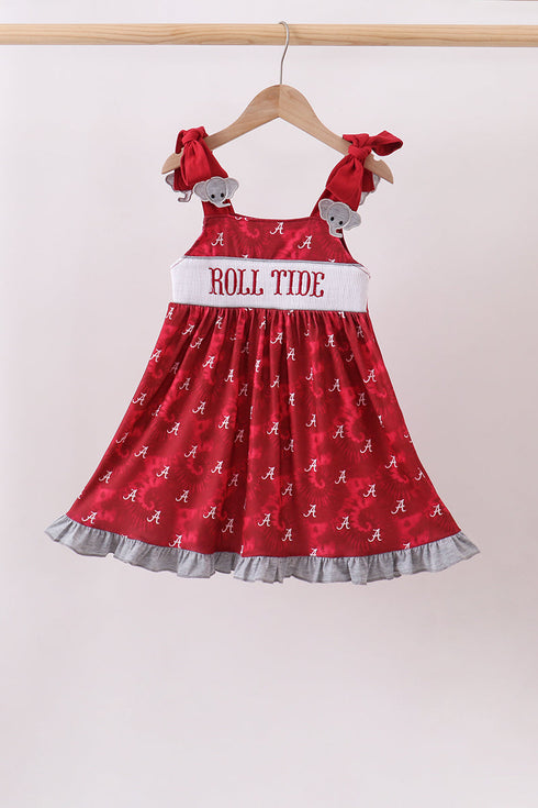 maroon-alabama-roll-tide-smocked-ruffle-dress-sophias-styleDress-1