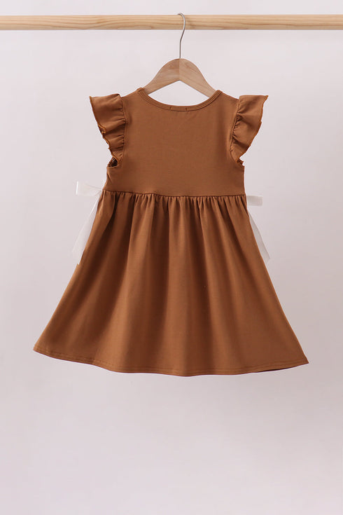 brown-pumpkin-smocked-lace-dress-sophias-style-5