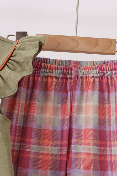 camel-pumpkin-embroidery-plaid-dress-sophias-style-3