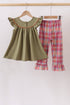 camel-pumpkin-embroidery-plaid-dress-sophias-style-5
