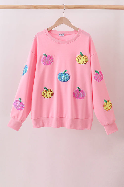 pink-pumpkin-sequin-mom-me-top-sophias-style-2